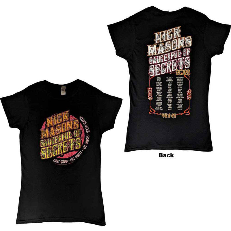 Nick Mason's Saucerful of Secrets - Echoes European Tour 2022 - Ladies T-Shirt