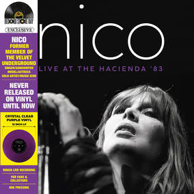 Nico - Live At The Hacienda '83 - Clear / Purple Vinyl