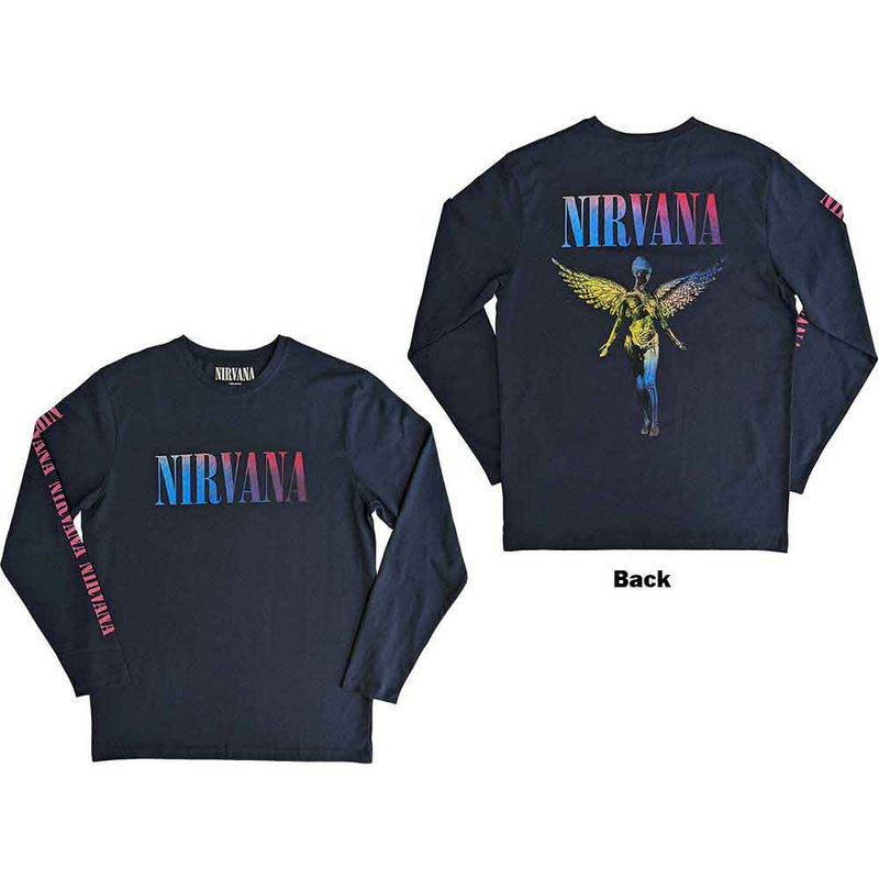 Nirvana - Angelic Gradient - Long Sleeve T-Shirt