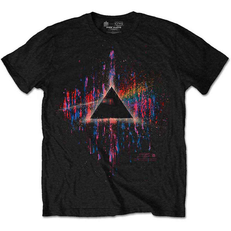 Pink Floyd - Dark Side of the Moon Pink Splatter - Unisex T-Shirt
