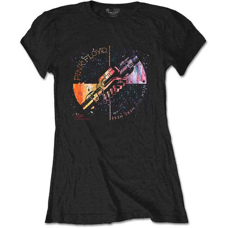 Pink Floyd - Machine Greeting Orange - Ladies T-Shirt