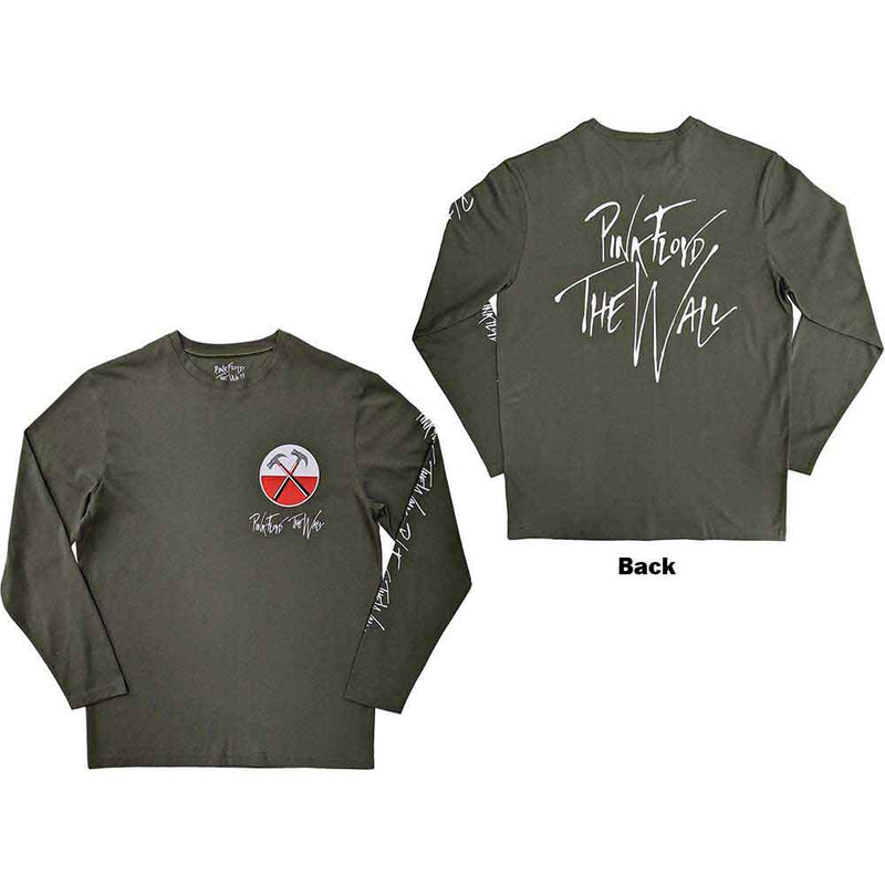 Pink Floyd - The Wall Hammers Logo - Long Sleeve T-Shirt