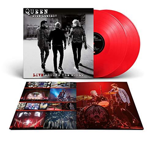 Queen & Adam Lambert - Live Around The World - Red Vinyl