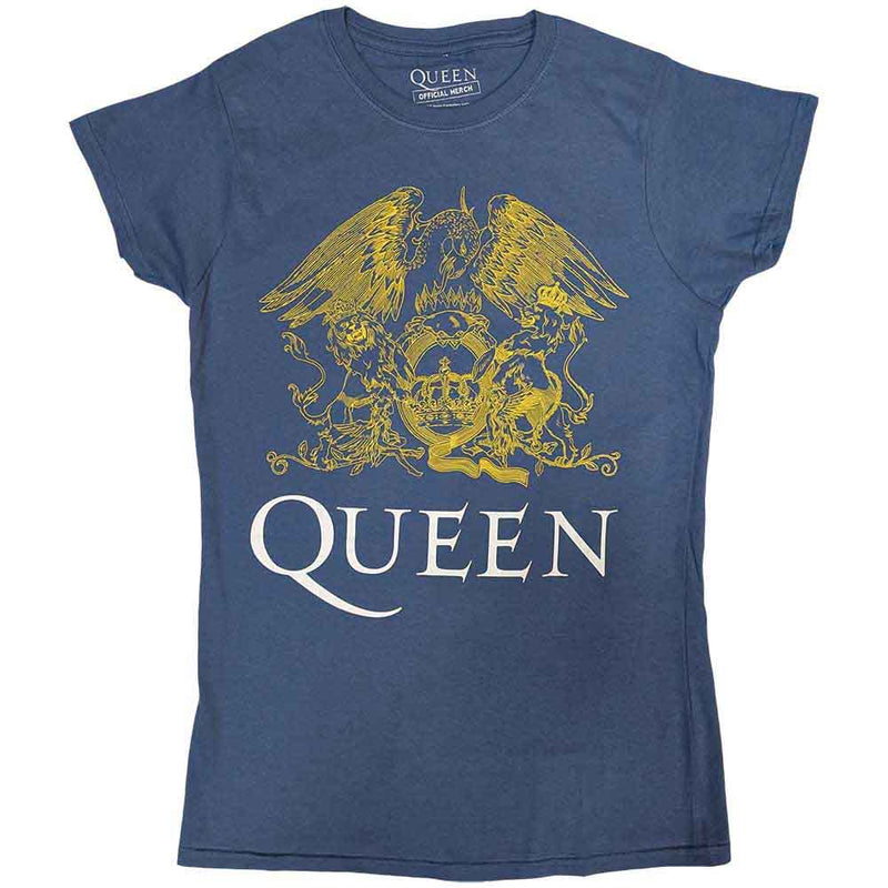 Queen - Crest - Ladies T-Shirt
