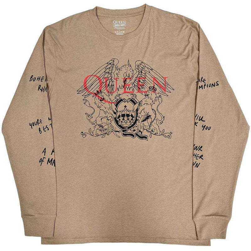 Queen - Handwritten - Long Sleeve T-Shirt