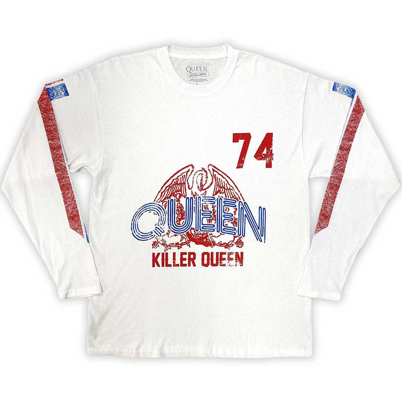 Queen - Killer Queen '74 Stripes - Long Sleeve T-Shirt