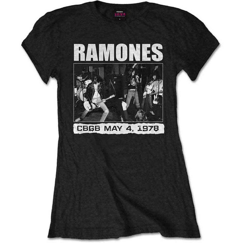 Ramones - CBGB 1978 - Ladies T-Shirt