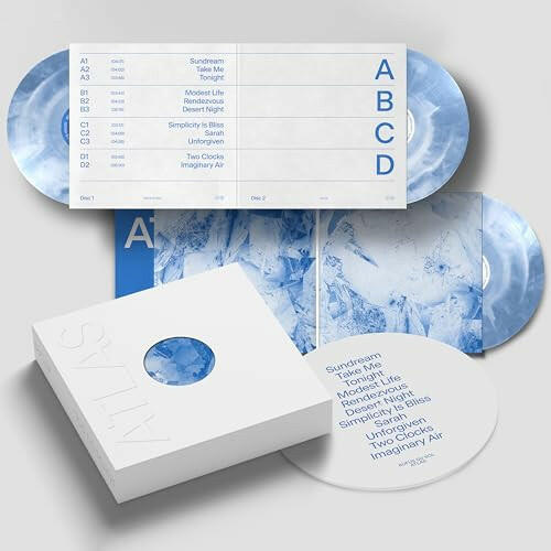 Rufus Du Sol - Atlas (10 Year Anniversary) - White & Blue Vinyl Box Set