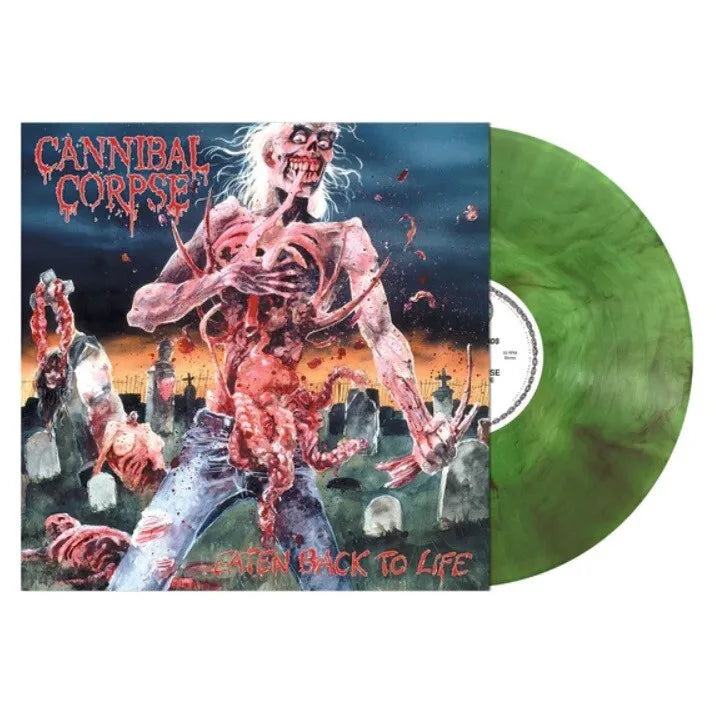 Cannibal Corpse - Eaten Back To Life - Green Smoke Vinyl