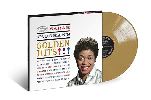 Sarah Vaughan - Golden Hits!!! - Gold Vinyl