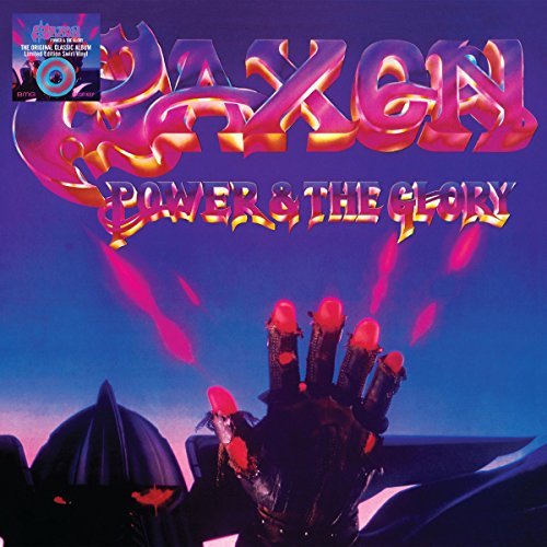 Saxon - Power & The Glory - Swirl Vinyl
