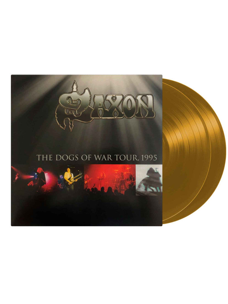 Saxon - The Dogs of War Tour, 1995 - Gold Vinyl