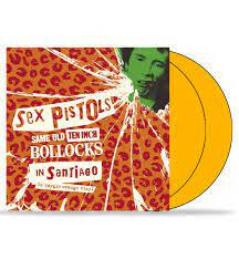 Sex Pistols - Same Old Ten Inch Bollocks In Santiago - Dayglo Orange Vinyl