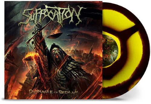 Suffocation - Pinnacle of Bedlam - Yellow / Black Corona Vinyl