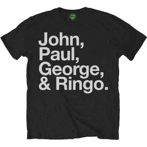 The Beatles - John, Paul, George & Ringo - Unisex T-Shirt