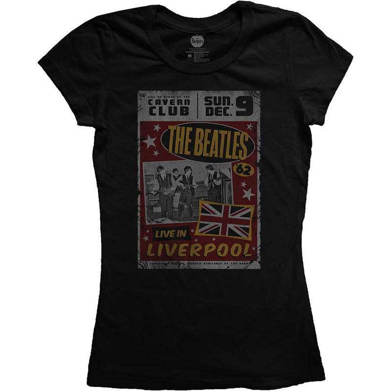 The Beatles - Live in Liverpool - Ladies T-Shirt