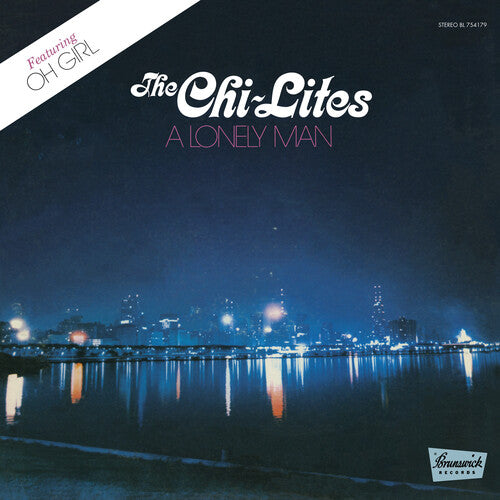 The Chi-Lites - A Lonely Man - Transparent Blue Vinyl