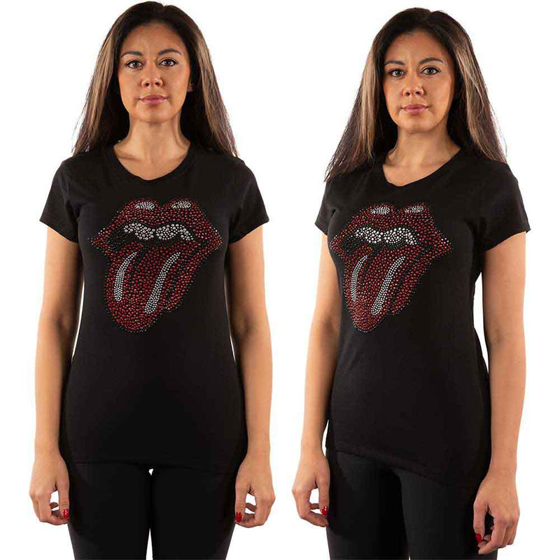 The Rolling Stones - Classic Tongue - Ladies T-Shirt