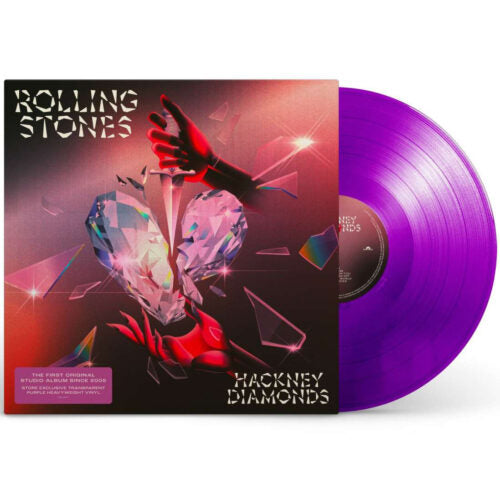 The Rolling Stones - Hackney Diamonds - Transparent Purple Vinyl