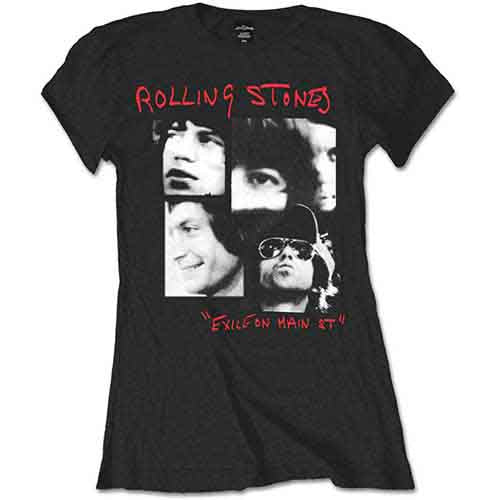 The Rolling Stones - Photo Exile - Ladies T-Shirt