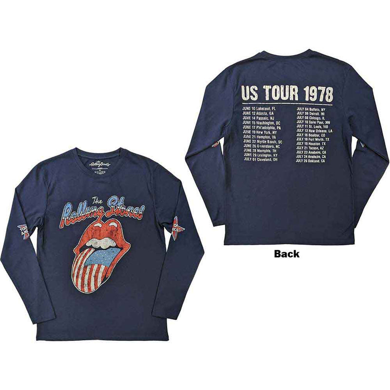 The Rolling Stones - US Tour '78 - Long Sleeve T-Shirt