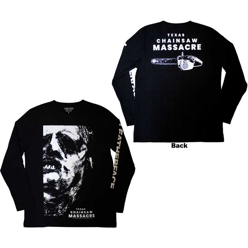 The Texas Chainsaw Massacre - Leather Face - Long Sleeve T-Shirt