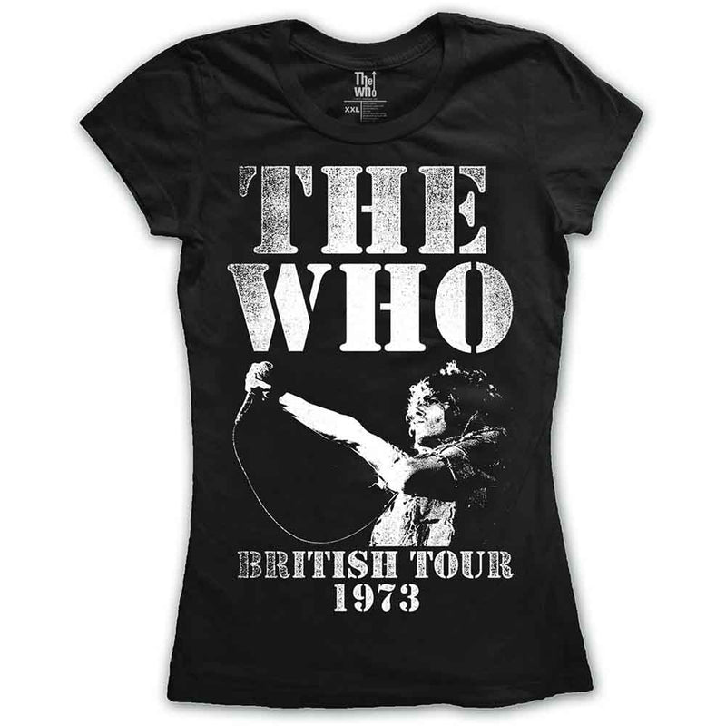 The Who - British Tour 1973 - Ladies T-Shirt