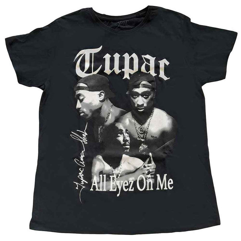Tupac - All Eyez B&W - Ladies T-Shirt