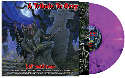 Various Artists - Bat Head Soup: A Tribute To Ozzy - Purple Marble Vinyl