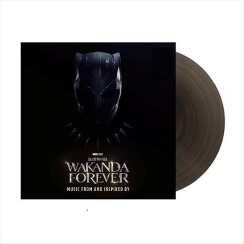 Black Panther - Wakanda Forever: Music From & Inspired By - Black Ice Vinyl