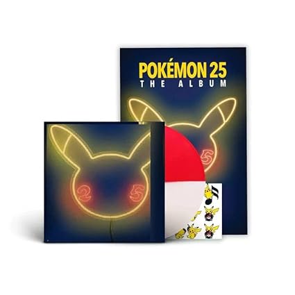 Various Artists - Pokemon 25: The Album - Two-Tone Vinyl