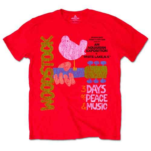 Woodstock - Classic Vintage Poster - Unisex T-Shirt