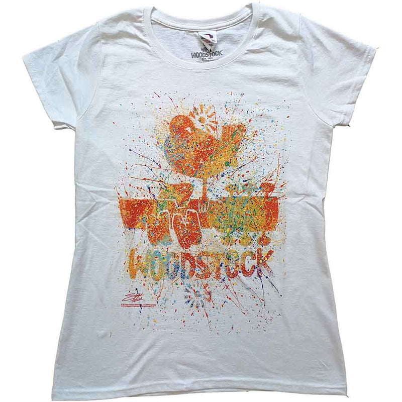 Woodstock - Splatter - Ladies T-Shirt