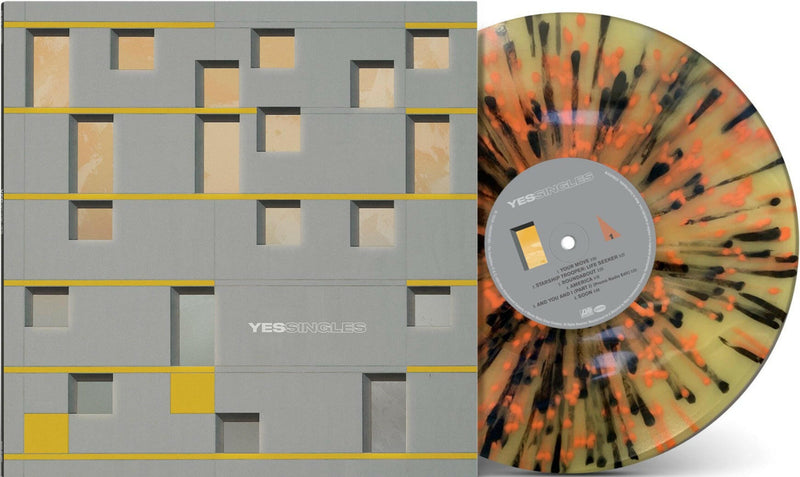 Yes - Yessingles (Rocktober) - Yellow / Orange / Black Splatter Vinyl