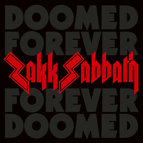 Zakk Sabbath - Doomed Forever Forever Doomed - Transparent Red Vinyl