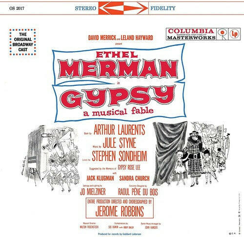Ethel Merman : Gypsy - A Musical Fable (LP, Album, RE)