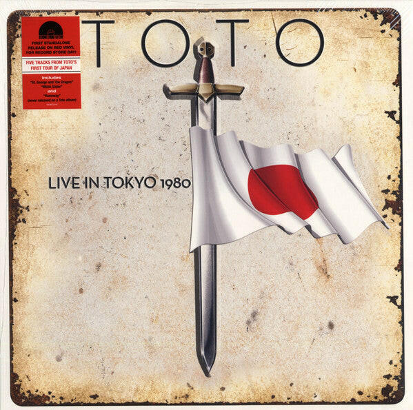 Toto : Live In Tokyo 1980 (12", EP, RSD, Red)