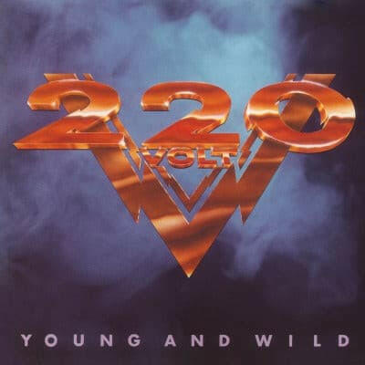 220 Volt - Young and Wild - Red Marble Vinyl