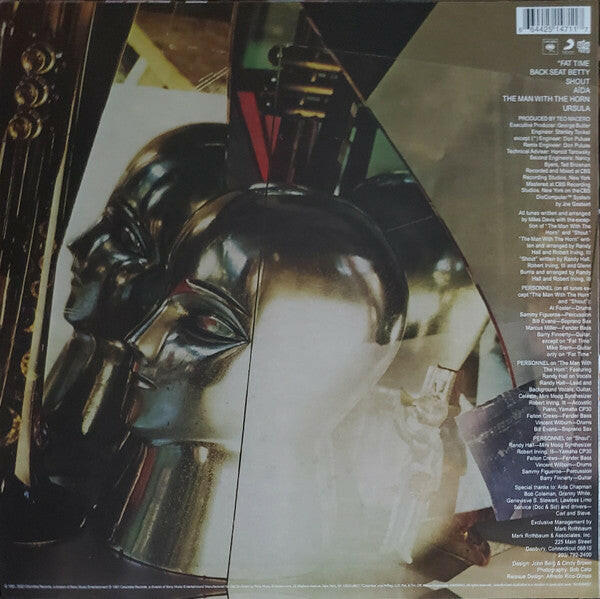 Miles Davis : The Man With The Horn (LP, Album, RE, RM, Cle)