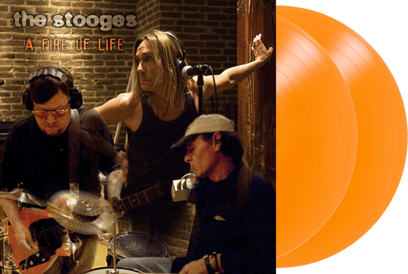 The Stooges - A Fire of Life - Orange Vinyl