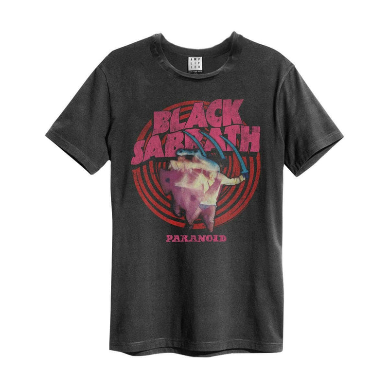 Black Sabbath - Paranoid - Vintage T-Shirt - Charcoal