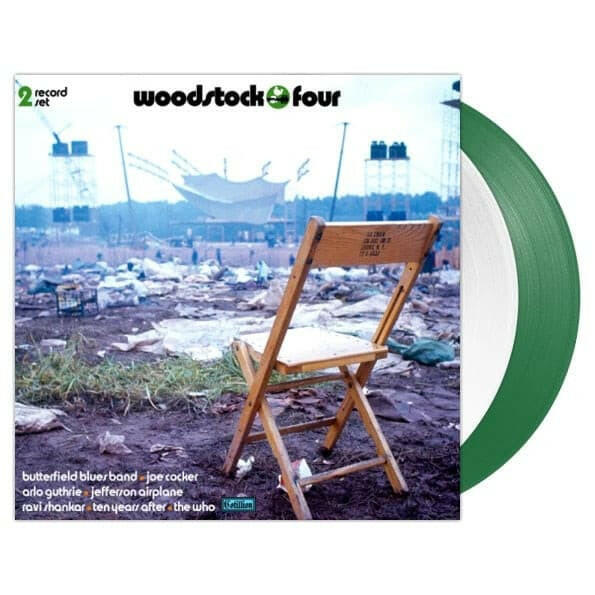 Various Artists - Woodstock Four - Green & White Vinyl
