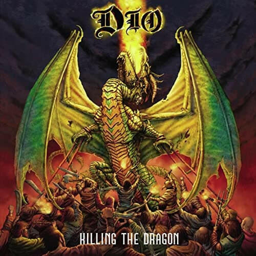 Dio - Killing the Dragon - Red & Orange Swirl Vinyl