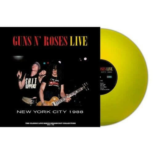 Guns N' Roses - New York City 1988 - Yellow Vinyl