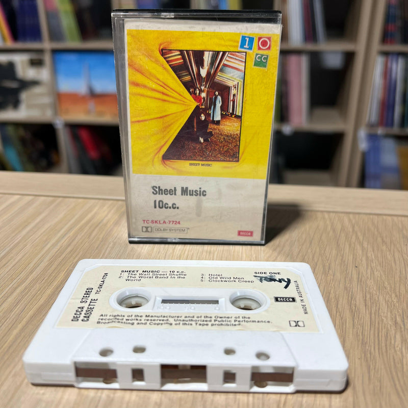 Sheet Music - 10 C.C - Cassette