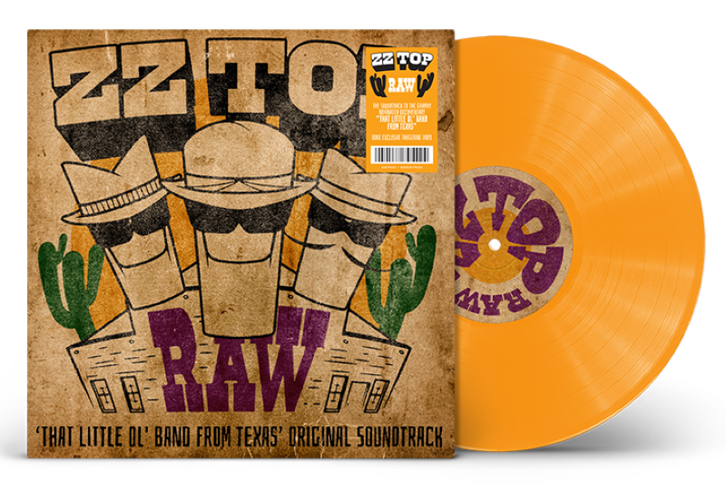 ZZ Top - RAW Soundtrack - Tangerine Vinyl
