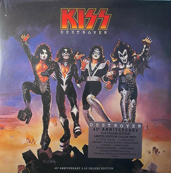 Kiss - Destroyer (45th Anniversary) - Yellow / Red Vinyl