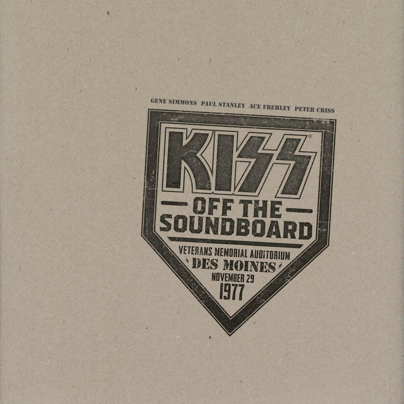 Kiss - Off The Soundboard: Live in Des Moines - Vinyl