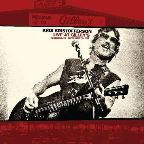 Kris Kristofferson - Live At Gilley’s - Pasadena, TX: September 15, 1981 - White Marbled Vinyl