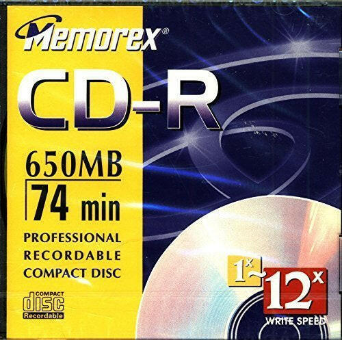 Memorex 650mb/74-minute 24x Cd-r Media - Memorex 650Mb/74-Minute 24X Cd-R Media - CD